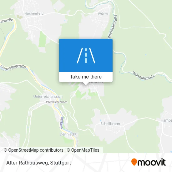 Карта Alter Rathausweg