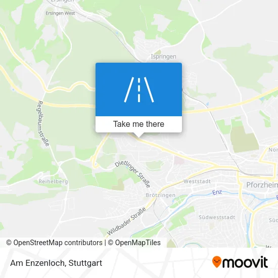 Карта Am Enzenloch