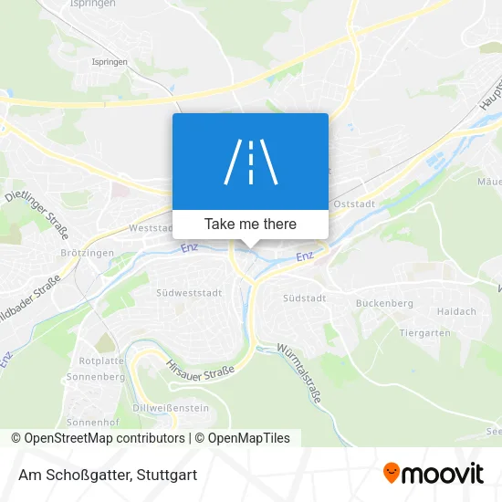 Карта Am Schoßgatter