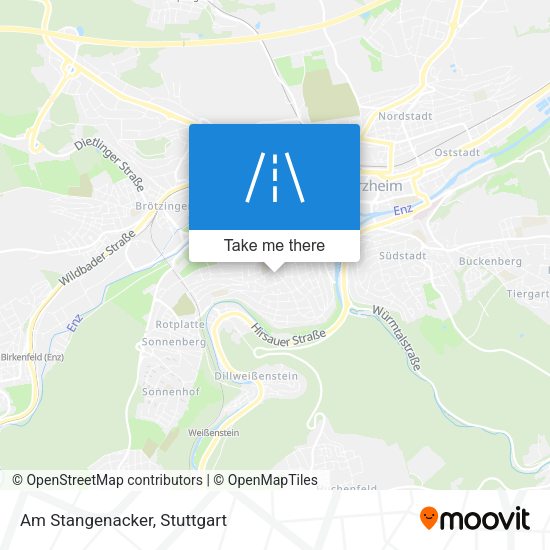 Карта Am Stangenacker