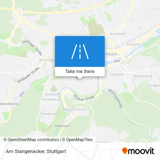 Карта Am Stangenacker