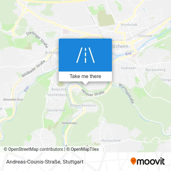 Карта Andreas-Counis-Straße