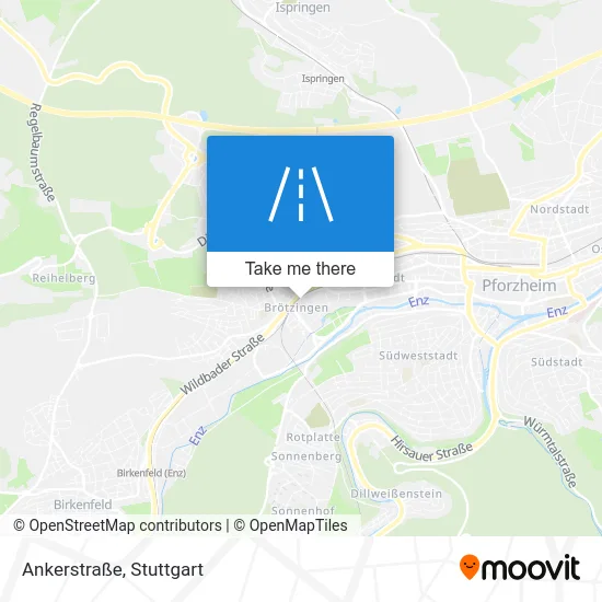 Карта Ankerstraße