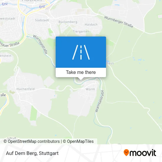 Карта Auf Dem Berg