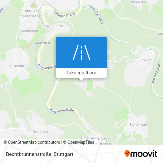 Bechtbrunnenstraße map