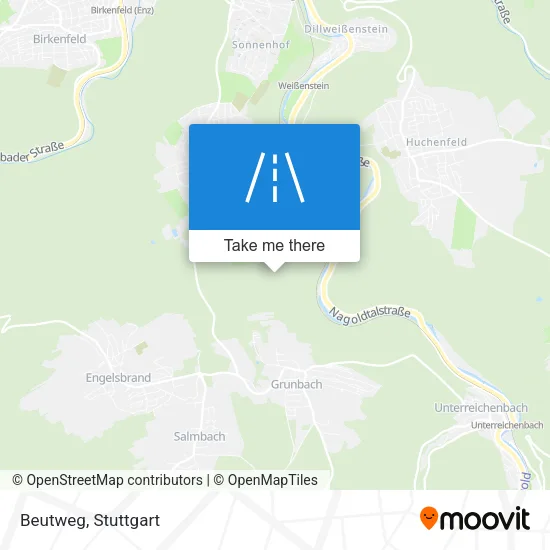 Карта Beutweg