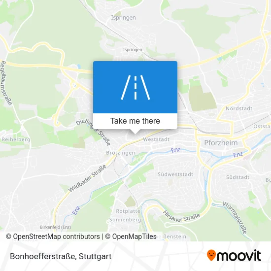 Карта Bonhoefferstraße