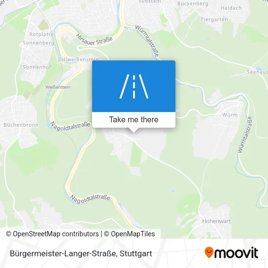 Карта Bürgermeister-Langer-Straße