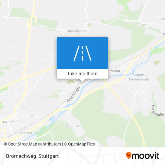 Brömachweg map