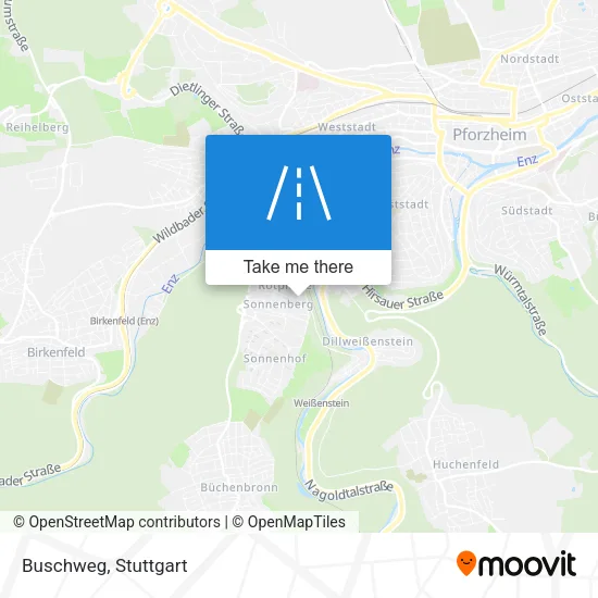 Карта Buschweg