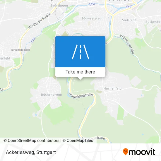 Карта Äckerlesweg