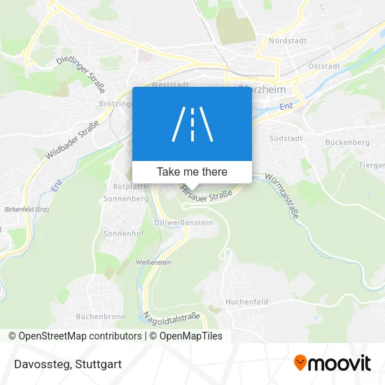 Карта Davossteg