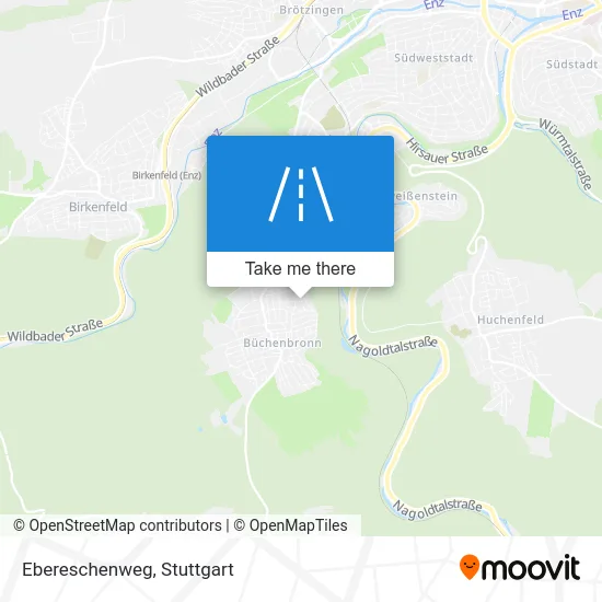 Карта Ebereschenweg