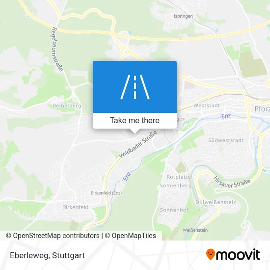 Карта Eberleweg