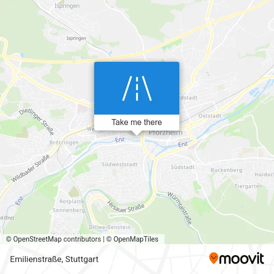Emilienstraße map