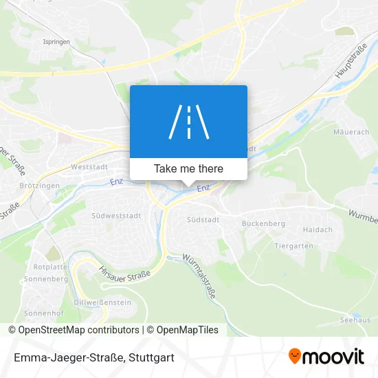 Карта Emma-Jaeger-Straße
