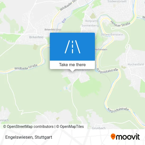 Engelswiesen map
