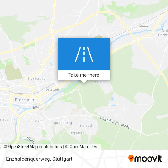 Карта Enzhaldenquerweg