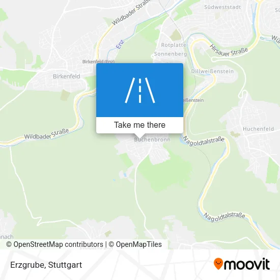 Карта Erzgrube