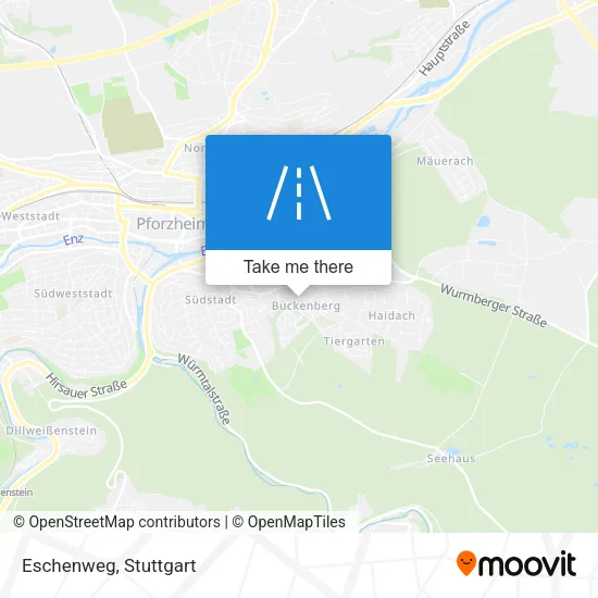 Карта Eschenweg
