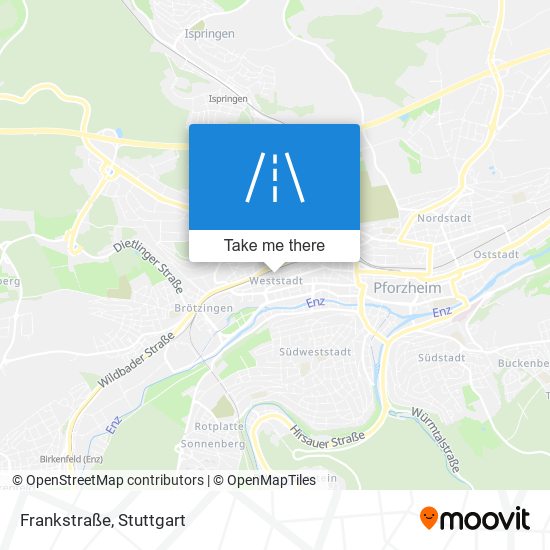 Frankstraße map