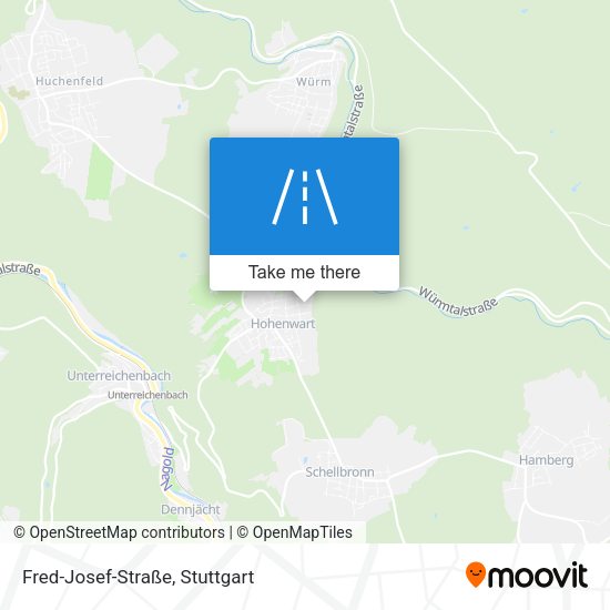 Карта Fred-Josef-Straße