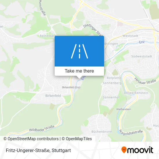 Карта Fritz-Ungerer-Straße