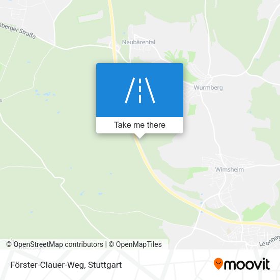 Förster-Clauer-Weg map