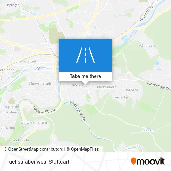 Карта Fuchsgrabenweg