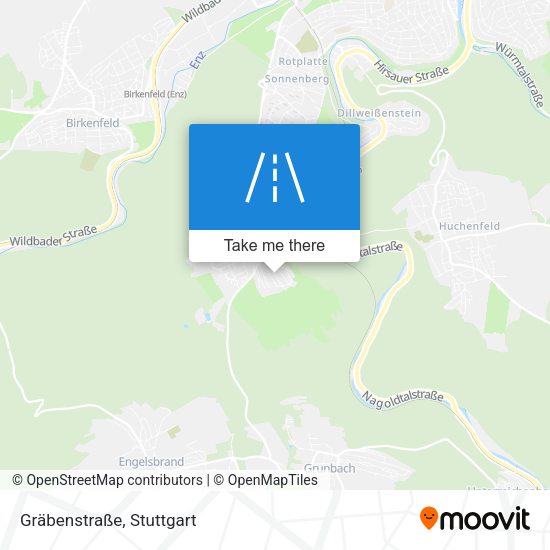 Gräbenstraße map