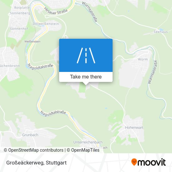 Großeäckerweg map