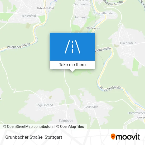 Grunbacher Straße map
