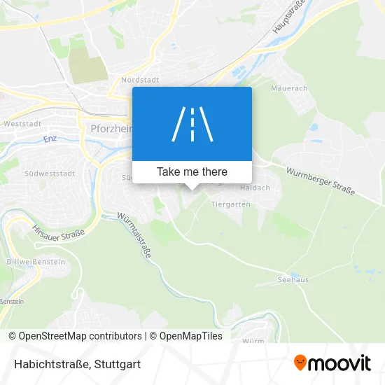 Habichtstraße map