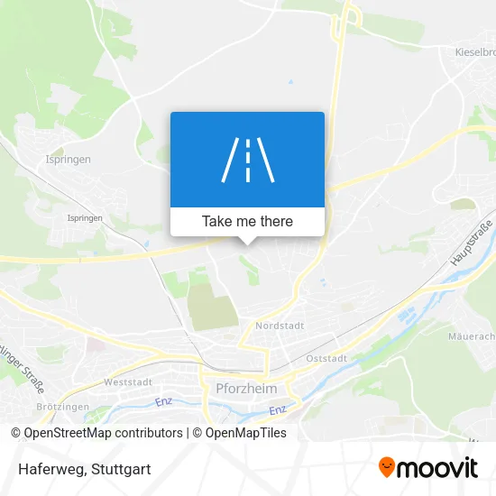Haferweg map