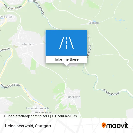 Карта Heidelbeerwald