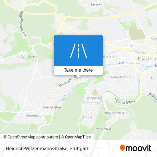 Карта Heinrich-Witzenmann-Straße