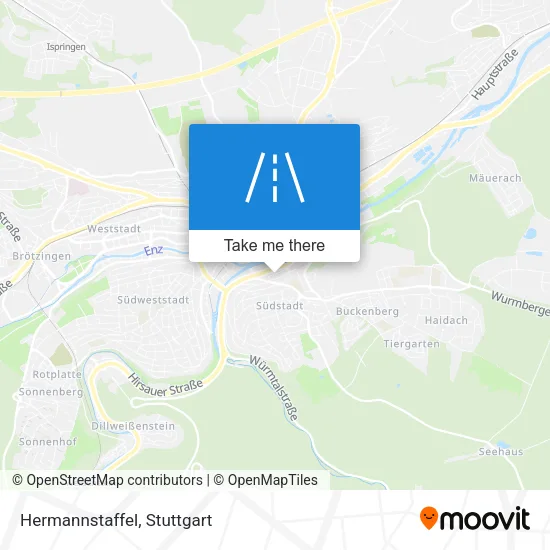 Карта Hermannstaffel
