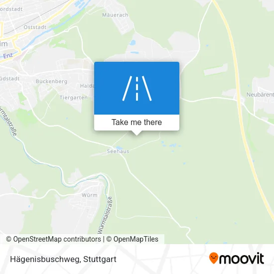 Карта Hägenisbuschweg