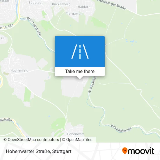 Карта Hohenwarter Straße