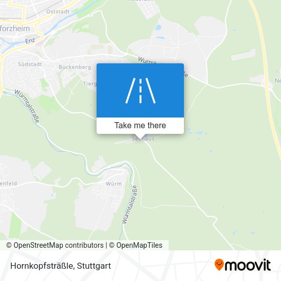 Hornkopfsträßle map