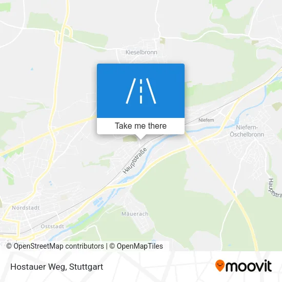 Карта Hostauer Weg