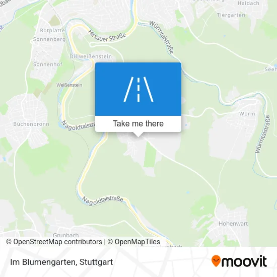 Карта Im Blumengarten