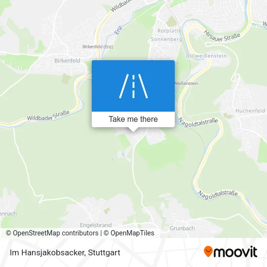 Карта Im Hansjakobsacker