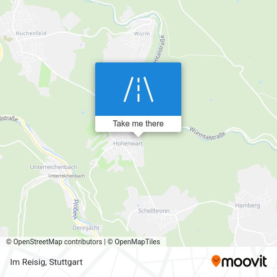 Карта Im Reisig