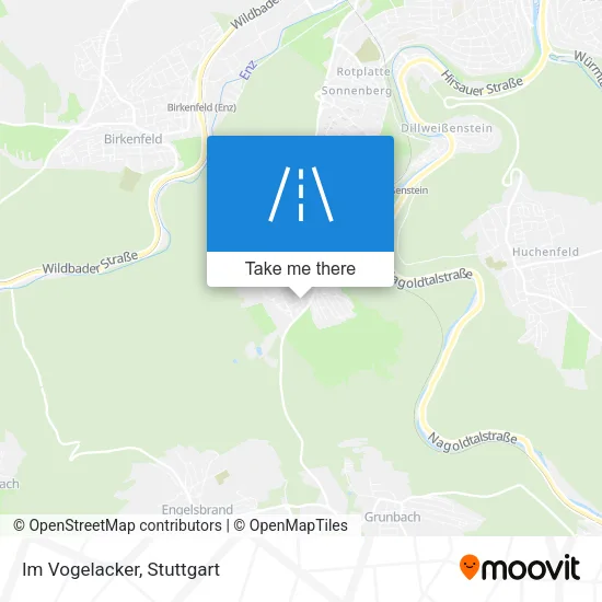 Карта Im Vogelacker