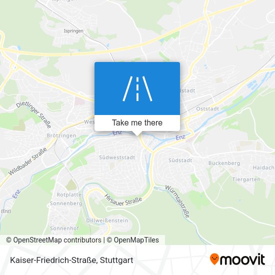 Kaiser-Friedrich-Straße map
