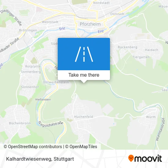 Карта Kalhardtwiesenweg