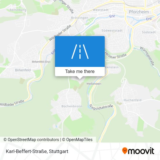 Karl-Beffert-Straße map