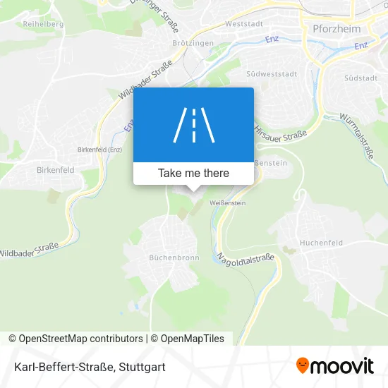 Карта Karl-Beffert-Straße