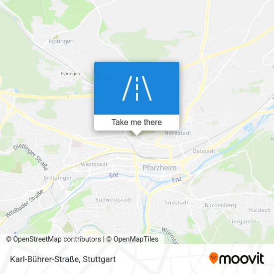 Карта Karl-Bührer-Straße
